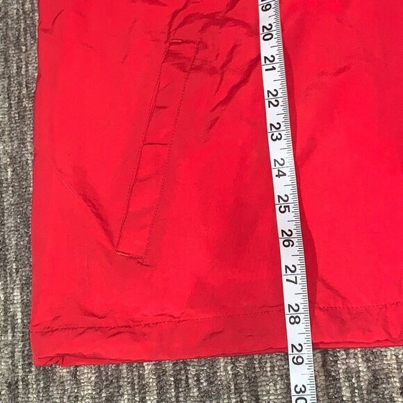 Tonix Mens XL Athletic‎ Full Zip Front Running Jacket Windbreaker Red Nylon NWT - Picture 5 of 6